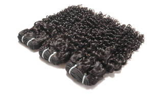 Cutícula completa alineada 100% pelo crudo indio sin procesar paquete Natural al por mayor camboyano mejor rizado extensiones de cabello negro - Product Image 4