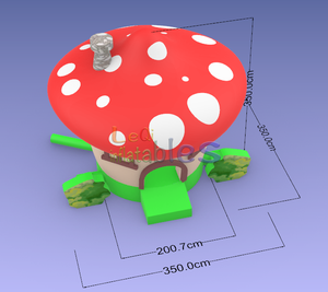 Ngoài trời thương mại PVC <span class=keywords><strong>Inflatable</strong></span> nhảy nhà nấm <span class=keywords><strong>Bouncer</strong></span> lâu đài cho ngoài trời <span class=keywords><strong>Inflatable</strong></span> <span class=keywords><strong>Bouncer</strong></span> - Product Image 5
