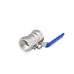 Van Bi Một Mảnh Bằng Thép Không Gỉ Công Tắc Thủ Công 304/316 Van Bi Ren Cái Q11f, Van Nước Máy - Product Image 4