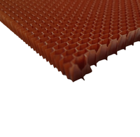Panneau à noyau en nid d'abeille en aramide Nomex Honeycomb pour intérieur d'avion et rail marin-Ignifuge léger et haute résistance