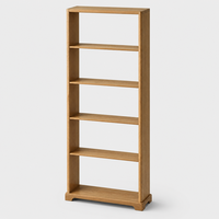 Meubles de décoration élégants, modulaires, multifonctionnels, multi-niveaux, en bois massif, étagères ouvertes pour villa, hôtel, salon