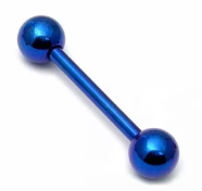 Barre de <span class=keywords><strong>piercing</strong></span> vibrante pour la <span class=keywords><strong>langue</strong></span> en titane G23 à filetage externe - Product Image 4