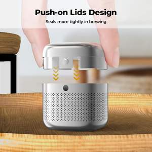 पोर्टेबल स्टेनलेस स्टील टी इंफ्यूज़र स्ट्रैनर टेनर टेपबोट फिल्टर बॉल चाय इंफ्यूज़र टी बॉल - Product Image 3