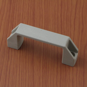 Gray Nylon Plastic Cabinet Door Handles Square Industrial Design Durable Furniture Handle - Product Image 4