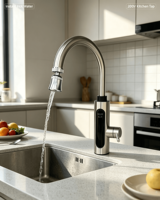 Robinet d'eau chaude électrique HAILIJING 3000W/3500W 220V SS IPX4 Classe A Cuisine domestique Garantie 1 an