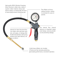 TG-32B Portable Pointer Pressure Air Tire Pressure Gauge for Cars and Tyres Inflator Gun with High Accuracy