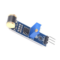 Hentet Brand New 801S Module de capteur de sensibilité réglable Composant électronique de vibration et de choc
