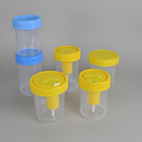 MED, venta al por mayor, otros suministros de laboratorio, contenedor de orina médica fecal de 100CC para pruebas médicas