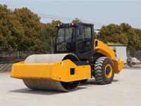 Compacteur à rouleau à tambour unique CLG6114E de 14 tonnes