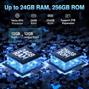 Ulefone Armor 24 โทรศัพท์มือถือที่ทนทาน แบตเตอรี่ 22000mAh แรม 24GB รอม 256GB หน้าจอ 6.78 นิ้ว FHD+120Hz พร้อมไฟสำหรับตั้งแคมป์ - Product Image 4