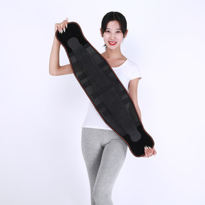 Steel plate supported magnetic heating lumbar support, sports lumbar support, fitness abdominal binder, summer breathable thin - Product Image 4