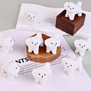 Recente-chegados Popular Crystal Carving Craft Cura Pedra Tamanho Pequeno Cão <span class=keywords><strong>Jade</strong></span> Branco Bonito para Venda - Product Image 2