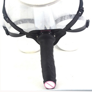 FAAK Women's Strap-on Realistic <b>Dildo</b> Pants for Women Strapon <b>Dildos</b> With Rings Women Strapon Harness Belt Couple Sex Toys - Product Image 2