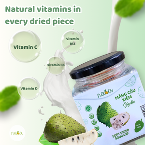 Gran oferta, guanábana deshidratada de calidad superior/Graviola, frutos secos suaves al aire, sabor dulce, embalaje a granel, origen de Vietnam - Product Image 2