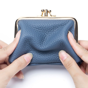 Factory Supplier Womens Leather Retro Vintage Hasp Closure <strong>Coin</strong> Purse Fashion <strong>Coin</strong> <strong>Case</strong> - Product Image 5