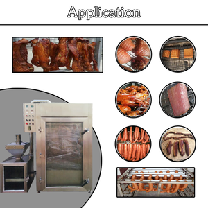 Four de fumeur de viande personnalisé de haute qualité pour saumon dinde placage de chêne varech algues noix de cajou noisettes noix de pécan châtaignes <span class=keywords><strong>graines</strong></span> de <span class=keywords><strong>melon</strong></span> - Product Image 4