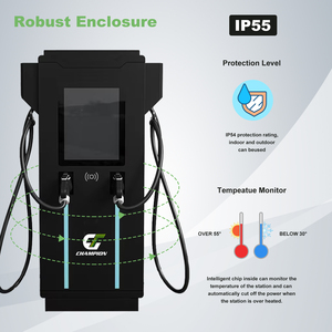 Chất lượng cao DC EV Trạm Sạc thương mại 60kw-320kw EV sạc nhanh ocpp ccs1 ccs2 gbt TUV giấy chứng nhận - Product Image 3