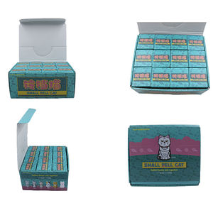 Porte-clés en peluche de chat de dessin animé personnalisé, jouet en peluche OEM, boîte mystère, pour les marchandises de célébrités, club de fans, événement en peluche, souvenir - Product Image 3