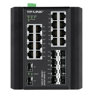 Trois-commutateur industriel de gestion de réseau d'anneau de couche TL-IS500-16G10F <span class=keywords><strong>16</strong></span> ports RJ45 adaptatifs 10 ports-40 ℃ ~ 65 ℃ de <span class=keywords><strong>gigabit</strong></span> SFP - Product Image 2