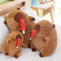 HY198 nouveau dessin animé extensible confits gourde Capybara peluche poupée Internet célébrité poupée