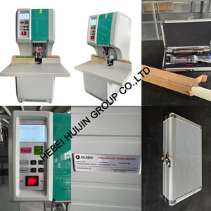 स्वचालित कागज ड्रिलिंग मशीन बैंकनोट बाध्यकारी मशीन दस्तावेज और रसीद बाध्यकारी मशीन - Product Image 5