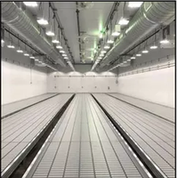 Tables hydroponiques à flux et reflux peu encombrantes, support de culture durable pour serre avec grand bac de récupération d'eau pour l'horticulture