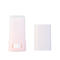 Tube de parfum solide en plastique PP personnalisé 20g 30g pour emballage cosmétique, déodorant et baume corporel, avec mécanisme rotatif