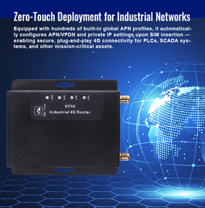 Router 4G VPN Industriale con Alloggiamento Metallico Stabile, Modulo Chip Qualcomm, Ampio Ingresso di Tensione DC 5-30V per Gestione Remota - Product Image 5