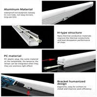 Iluminación LED RGB para Fachadas de Edificios, Tubo Digital LED DC24v con Perfil de Aluminio y Cubierta Blanca