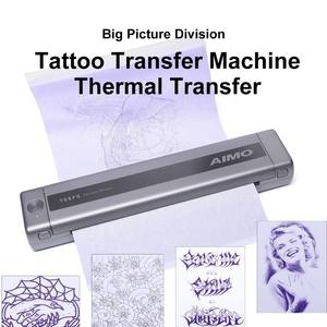 <span class=keywords><strong>Aimo</strong></span> T08Fs Thermique sans fil pour & USB Imprimante de tatouage 203dpi 600x600dpi 10-12s Vitesse d'impression en stock - Product Image 2