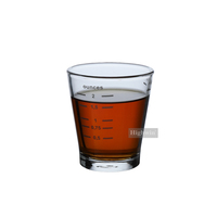 Tasse en verre borosilicate HIGHWIN 60 ml, réutilisable, résistante à la chaleur, écologique, tasse à mesurer pour le café, pour la maison et le bureau