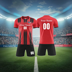 Maglia e Felpa da Calcio Giovanile Comoda Più Venduta, Nuovo Design Elegante Senza Stampa con Maglia da Calcio di Haiti - Product Image 3