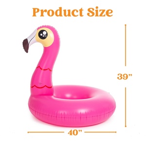 Bouée licorne gonflable, jouets de fête pour piscine, anneaux de natation pour la plage, pour adultes et enfants - Product Image 4