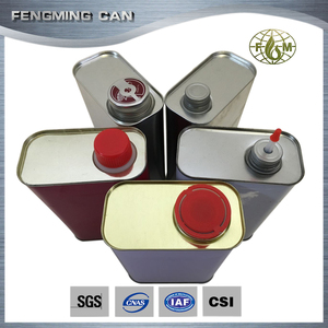 1 Lít Vuông Nhỏ Thiếc Có Thể Container Cho Dầu - Product Image 4