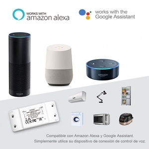 Módulo de Interruptor Inteligente Moes Wi-Fi 10A Universal, Control por Aplicación Tuya, Compatible con Alexa y Google Assistant - Product Image 4