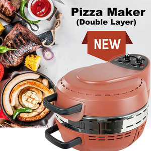 <span class=keywords><strong>Four</strong></span> <span class=keywords><strong>à</strong></span> <span class=keywords><strong>pizza</strong></span> de comptoir portable PZ-3702, 10 L, double capacité, contrôle de la température réglable, protection contre la surchauffe, efficacité énergétique - Product Image 6