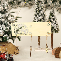 Petit sapin de Noël en bois, jouet pour enfants, mini sapin de Noël de table, cadeau de Noël