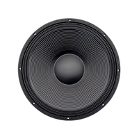 Système de sonorisation professionnel avec subwoofer en néodyme de 18 pouces, puissance continue de 2600 W, impédance de 8 ohms, plage de fréquences de 35 à 1000 Hz