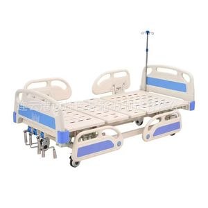 เตียงผู้ป่วยแบบปรับมือหมุน รุ่น Maijie Manual Hospital Bed แบบสามและห้าฟังก์ชั่น สำหรับห้องไอซียู ใช้ในโรงพยาบาล - Product Image 1