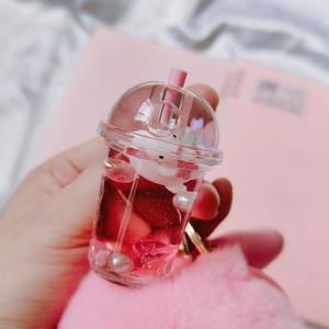 Boba – bulle de dessin animé, tasse de thé au lait, lapin, <span class=keywords><strong>porte</strong></span>-clés liquide, boule de griffe de <span class=keywords><strong>chat</strong></span>, décompression, <span class=keywords><strong>porte</strong></span>-clés d'auto-défense - Product Image 3