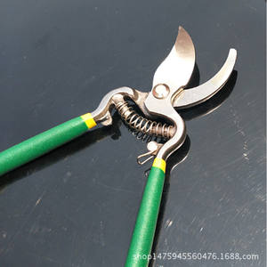 Tijeras de podar Pro-Forged de 8 pulgadas con muelle de acero al carbono, mango verde, herramienta de jardín para cortar ramas de árboles - Product Image 4