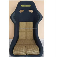 Sièges baquet de course étanches en fibre de carbone et PVC avec motif pied-de-poule pour M3 E30 E36 E46 E90 E92 E93 F30 F80 G20 G80