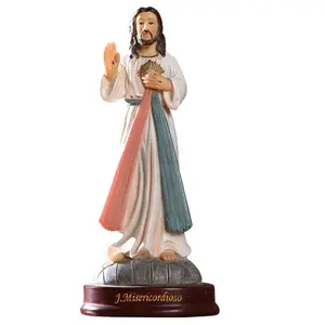 Blessed Saint Virgin Mary điêu khắc Jesus Christ Tabletop bức tượng figurine Our Lady of lourds tượng figurine