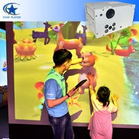 Jeux de cartographie pour enfants d'intérieur Machine à dessiner Jeu de projection interactif Dessin pour enfants Projection de cartographie pour l'éducation