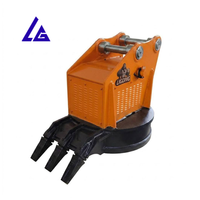 Aimant hydraulique pour excavatrice pour le levage de tôles et de billettes, accessoire de levage électromagnétique hydraulique, certificat CE ISO9001