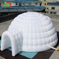 Tente Igloo géante, diamètre 4 ~ 30m, activités commerciales en plein air, exposition, événement, fête, Led blanc, énorme tente dôme gonflable pour la location