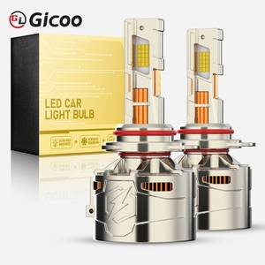 Ampoules de phares LED H7 Canbus 40000LM 400W 9005 HB3 9006 HB4 H1 H4 H8 H9 H11 12V 6000K IP67 Étanches en aluminium pour voitures - Product Image 3