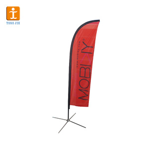 Cờ Lông Vũ Đi Biển TJ, Cờ In Hình Chữ Nhật, Con Dao, Giọt Nước - Product Image 4