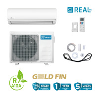 Climatisation murale intelligente mini-split ZERO, climatiseur à inversion, R410a, refroidissement uniquement, climatisation personnalisée pour la maison, l'hôtel