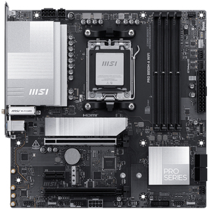 MSI PRO B850M-A WiFi m-ATXマザーボードサポート<span class=keywords><strong>AMD</strong></span> Ryzen 9000/8000/7000プロセッサ (PRO B850M-P WIFI) - Product Image 2